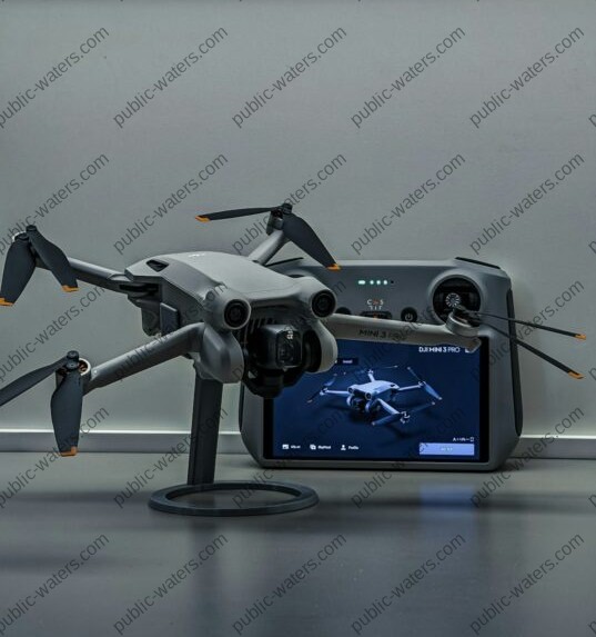 a camera on a stand