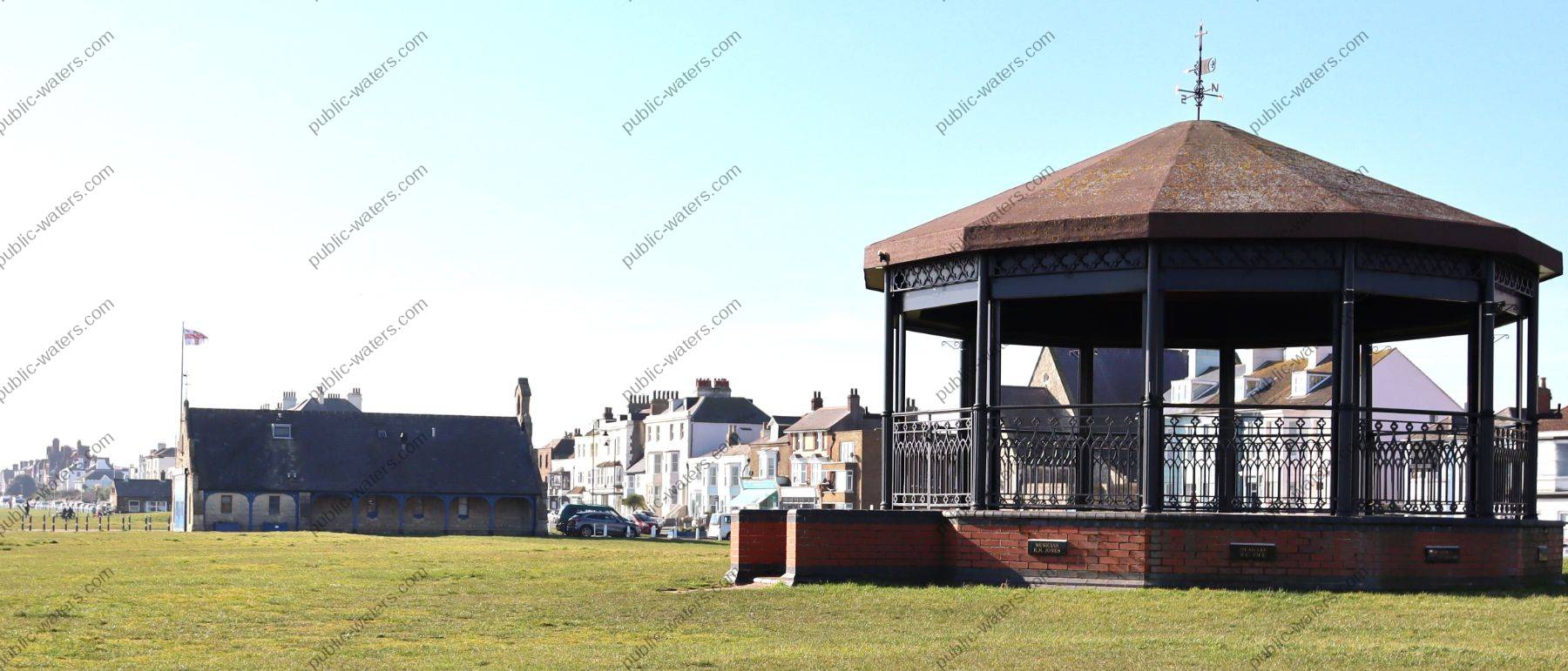 Deal Memorial Bandstand in Kent, England-UK