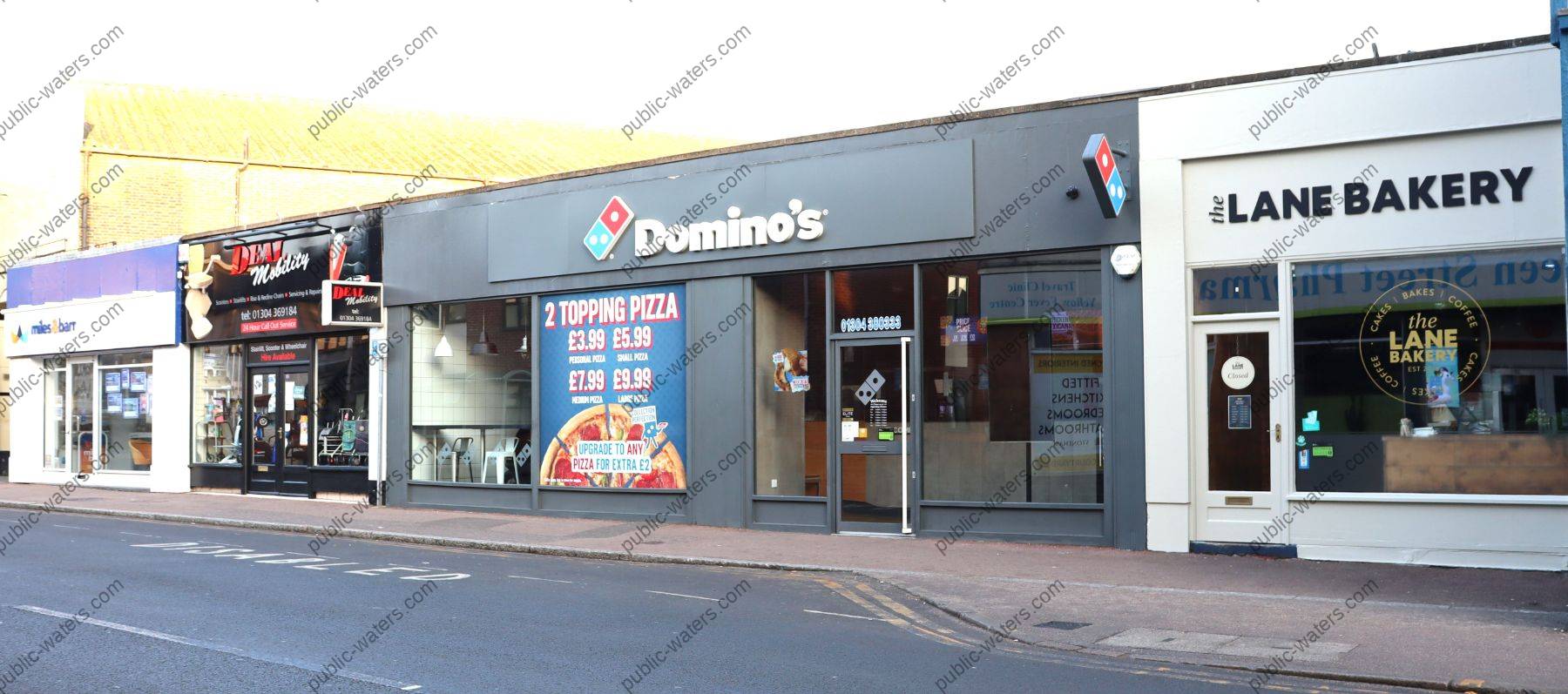 Queen Street Shops in Deal, Kent-UK