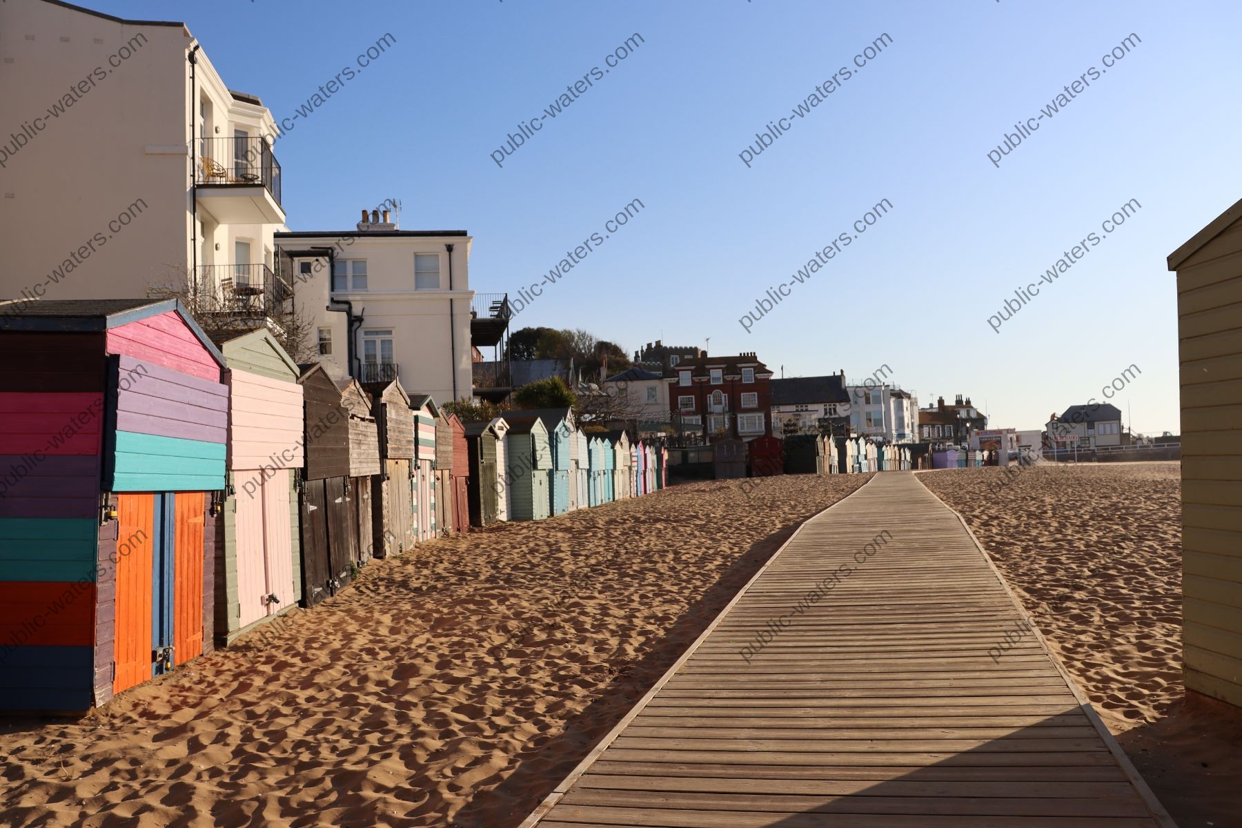Beach Huts Walkway
