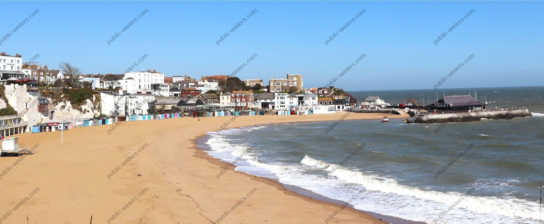Broadstairs Viking Bay in Kent