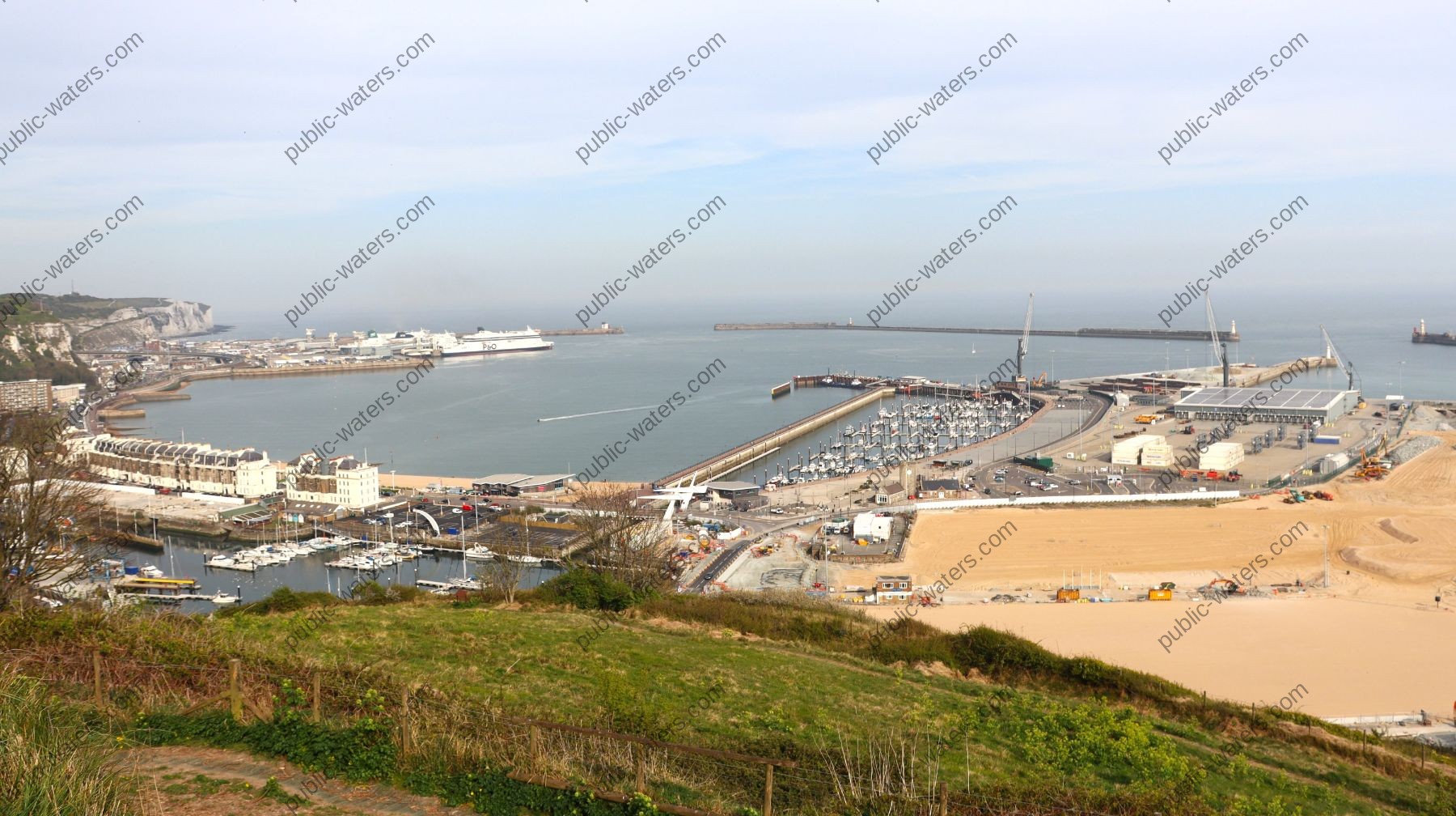 Marina Ferry Port Sea Walls