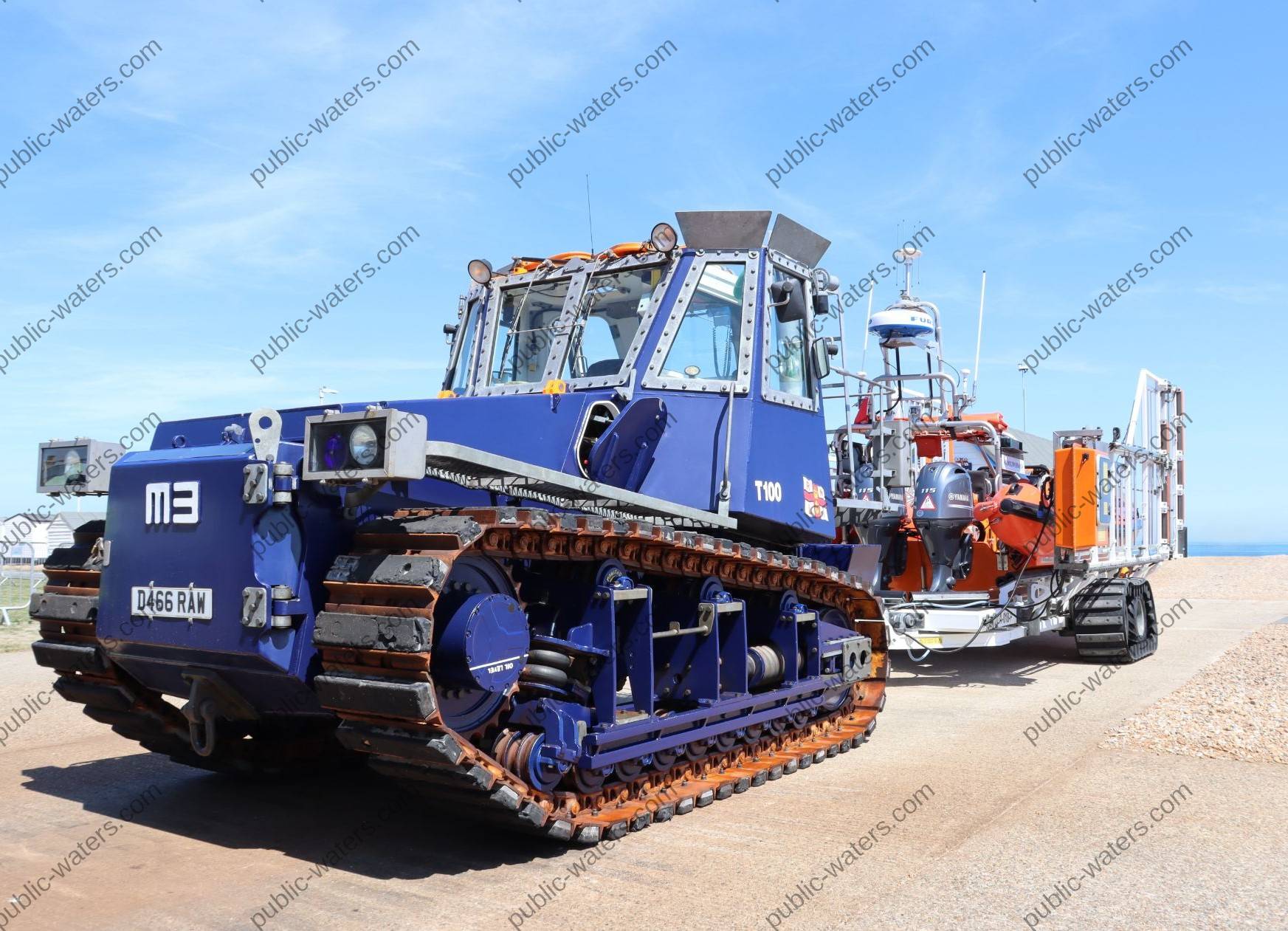 Walmer Lifeboat Ready For Launching