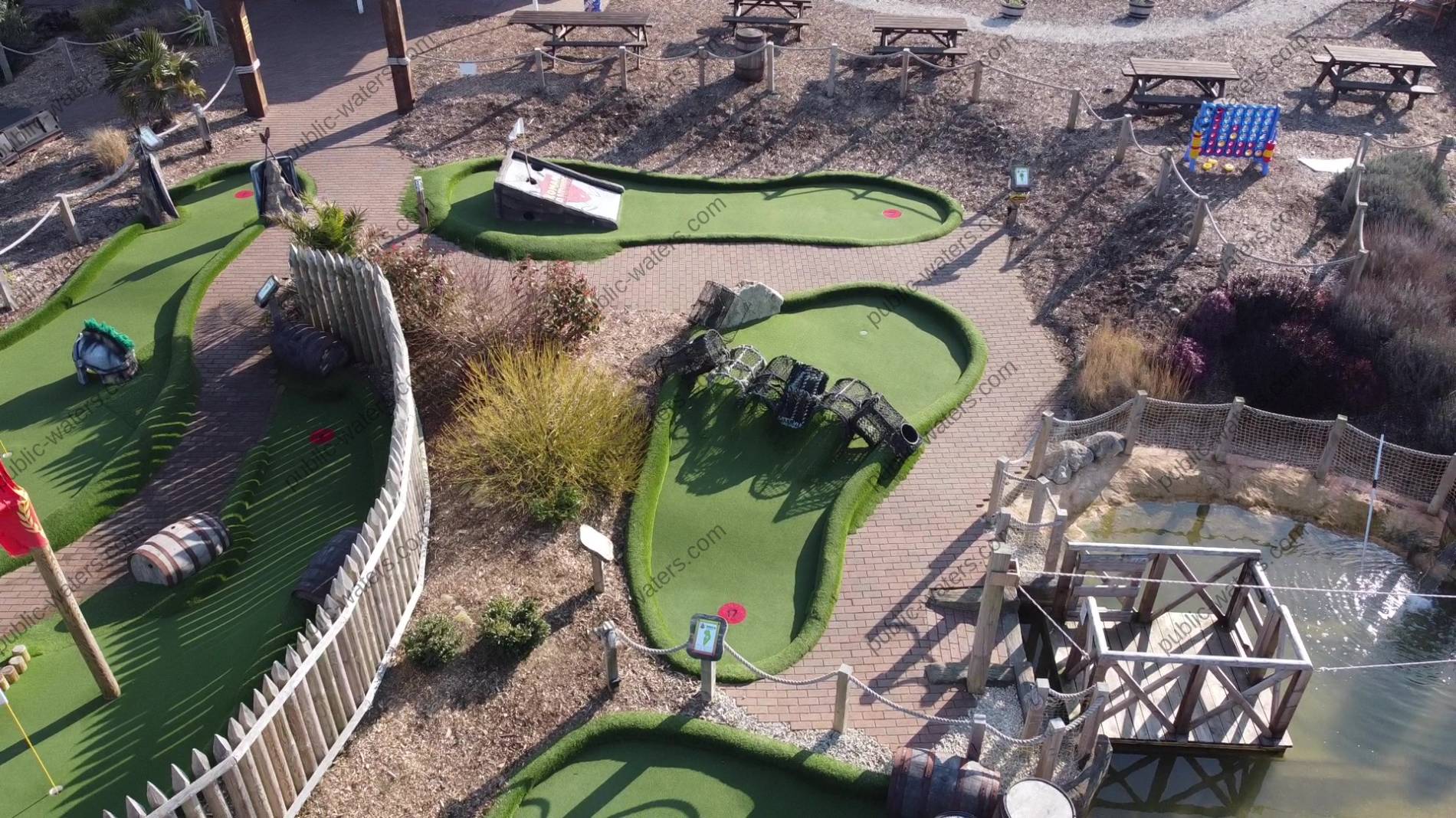 Walmer Paddling Pool Adventure Golfing