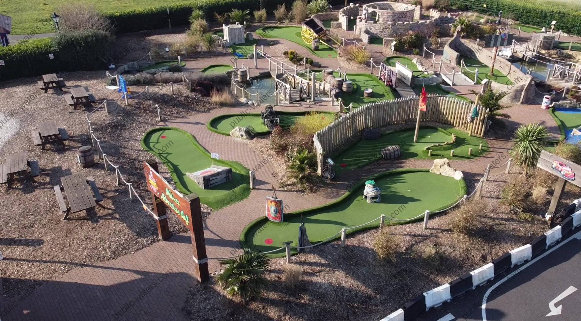 Walmer Paddling Pool Adventure Golf Start