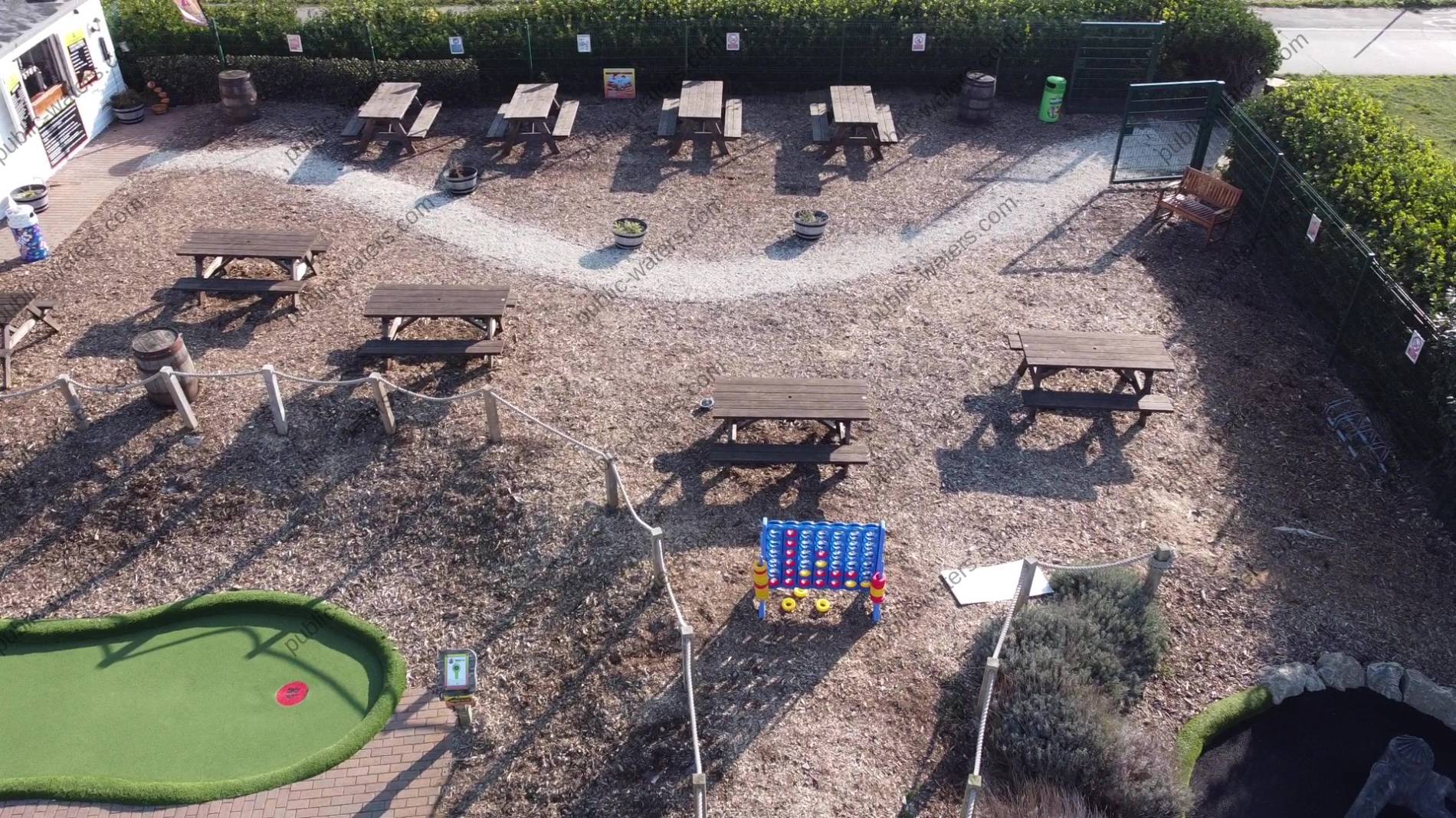 Walmer Paddling Pool Seating Area